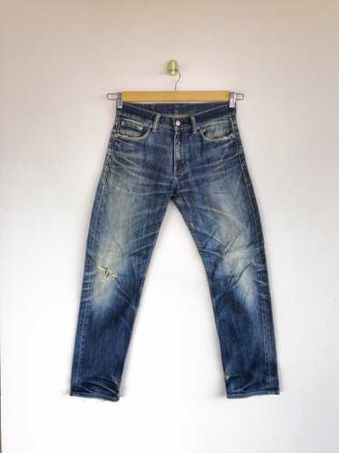 Vintage - Vintage Levis Jeans Distressed Dark Wash
