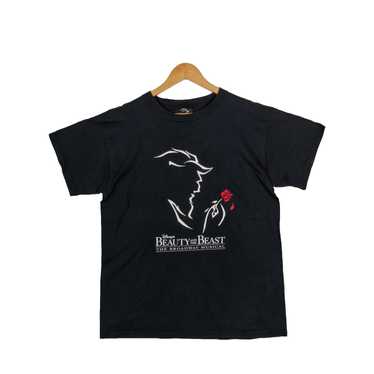 Vintage - Vintage Beauty and the Beast T-Shirt Di… - image 1