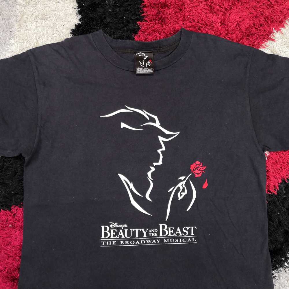 Vintage - Vintage Beauty and the Beast T-Shirt Di… - image 3