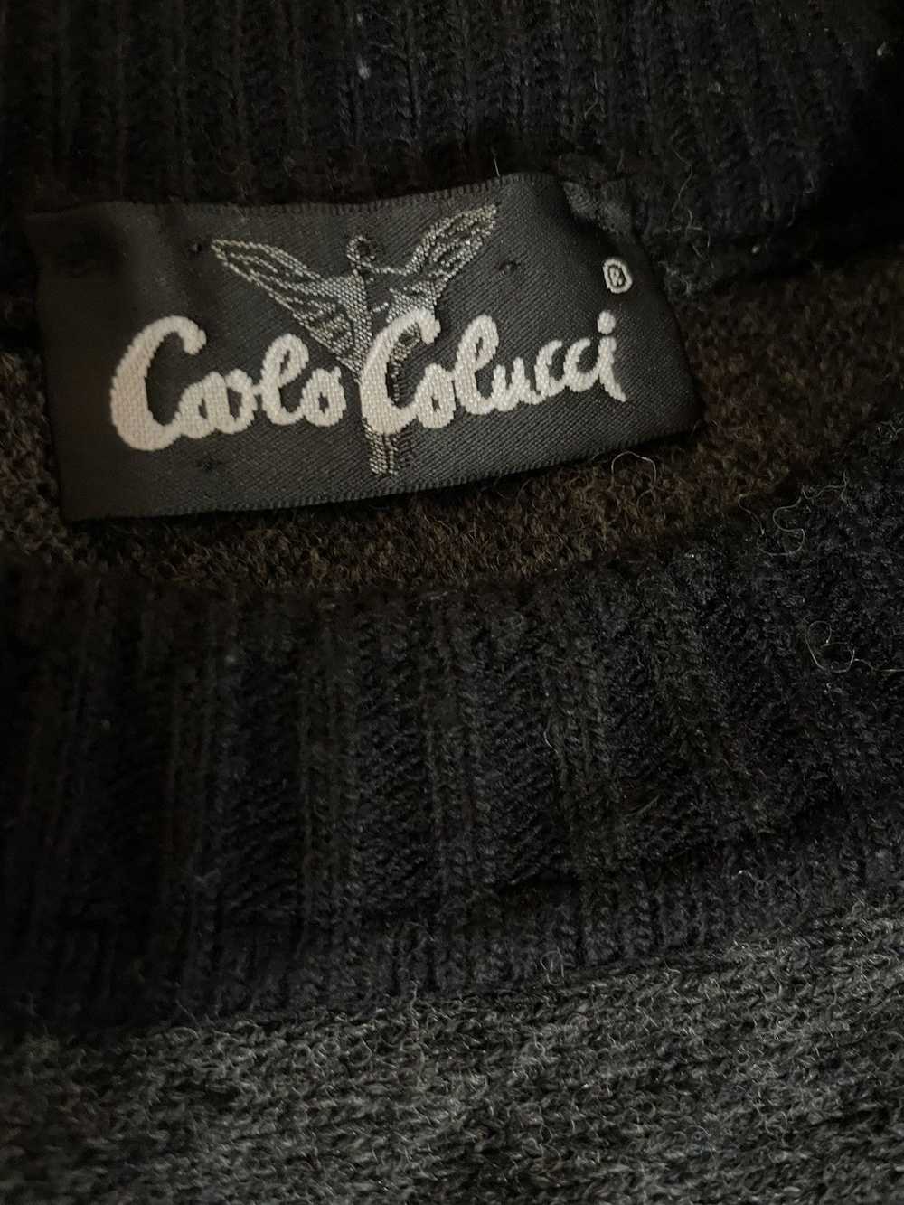 Carlo Colucci × Coloured Cable Knit Sweater Carlo… - image 4