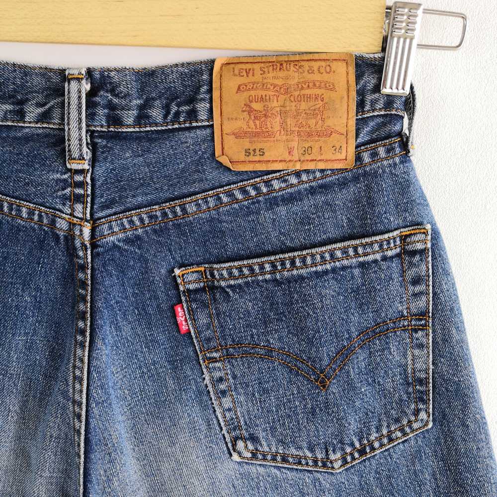 Vintage - Vintage Levis Jeans Levis 515 Denim Pan… - image 7