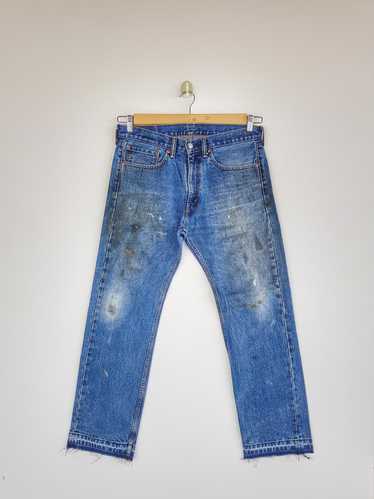 Vintage - Vintage Dirty Levis 505 Jeans Released H
