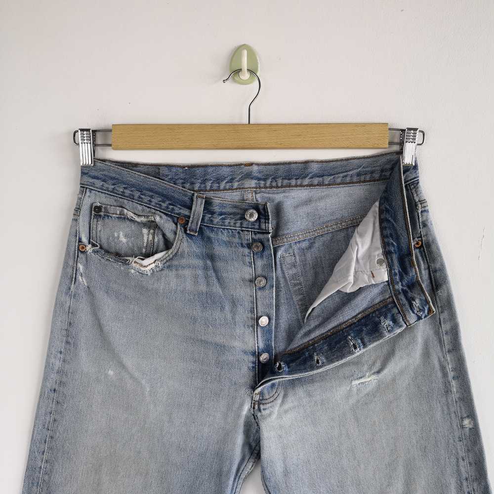 Vintage - Vintage Levis 501 Jeans Distressed Rust… - image 10