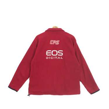 Vintage - Vintage Canon EOS Fleece Sweater Sweats… - image 1