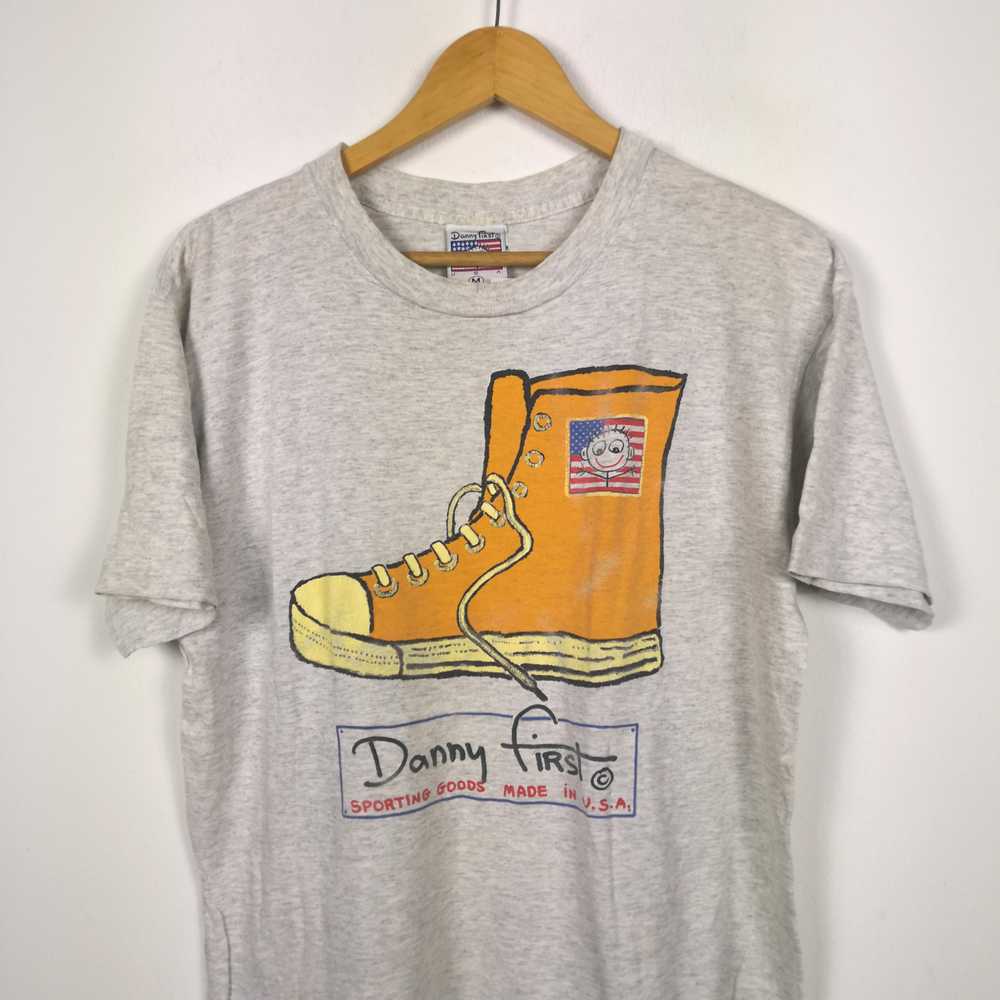 Vintage - Vintage Danny First T Shirt Shoes Like … - image 2