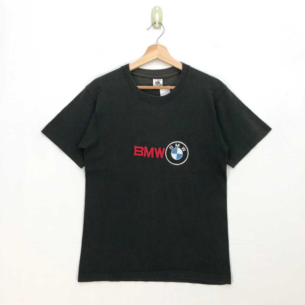 Vintage - Vintage BMW T Shirt Motorcycle Embroide… - image 1
