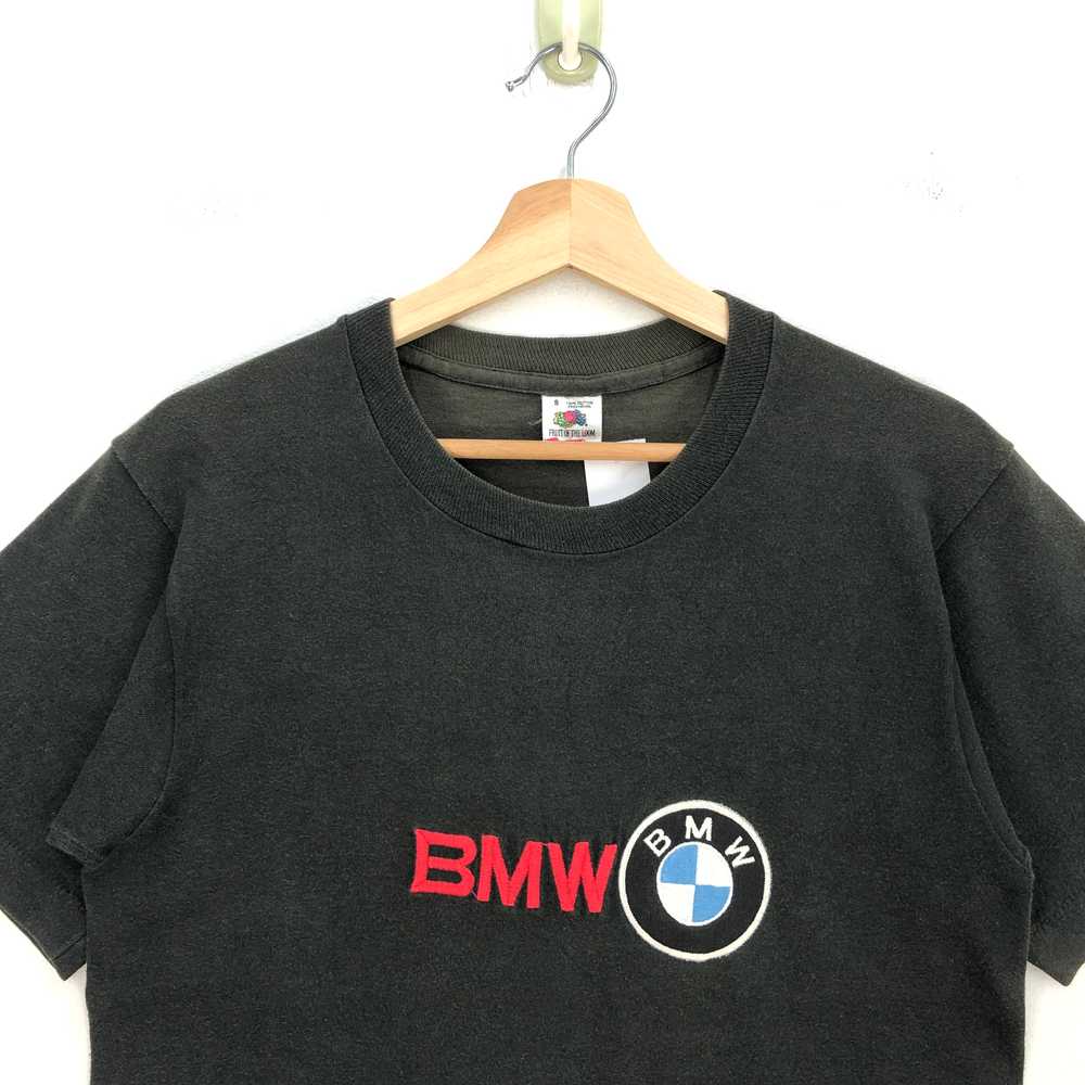 Vintage - Vintage BMW T Shirt Motorcycle Embroide… - image 2