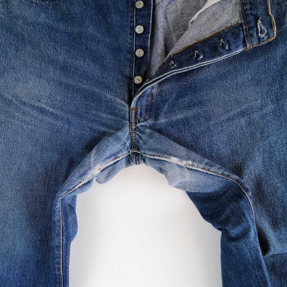 Vintage - Vintage 80s Levis 501 Denim Distressed … - image 10