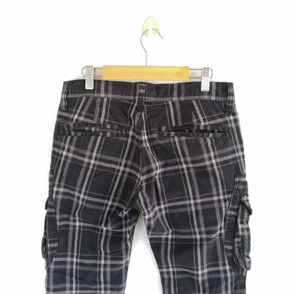 Vintage - Tartan Plaid Cargo Pants Punk Bondage T… - image 6
