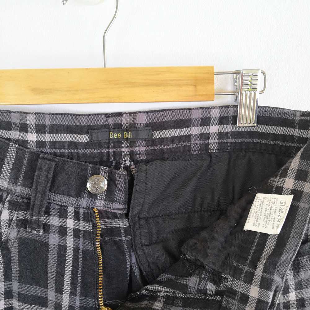 Vintage - Tartan Plaid Cargo Pants Punk Bondage T… - image 8