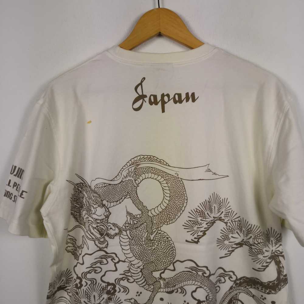 Vintage - Vintage Sukajan Dragon T-Shirt Japanese… - image 5