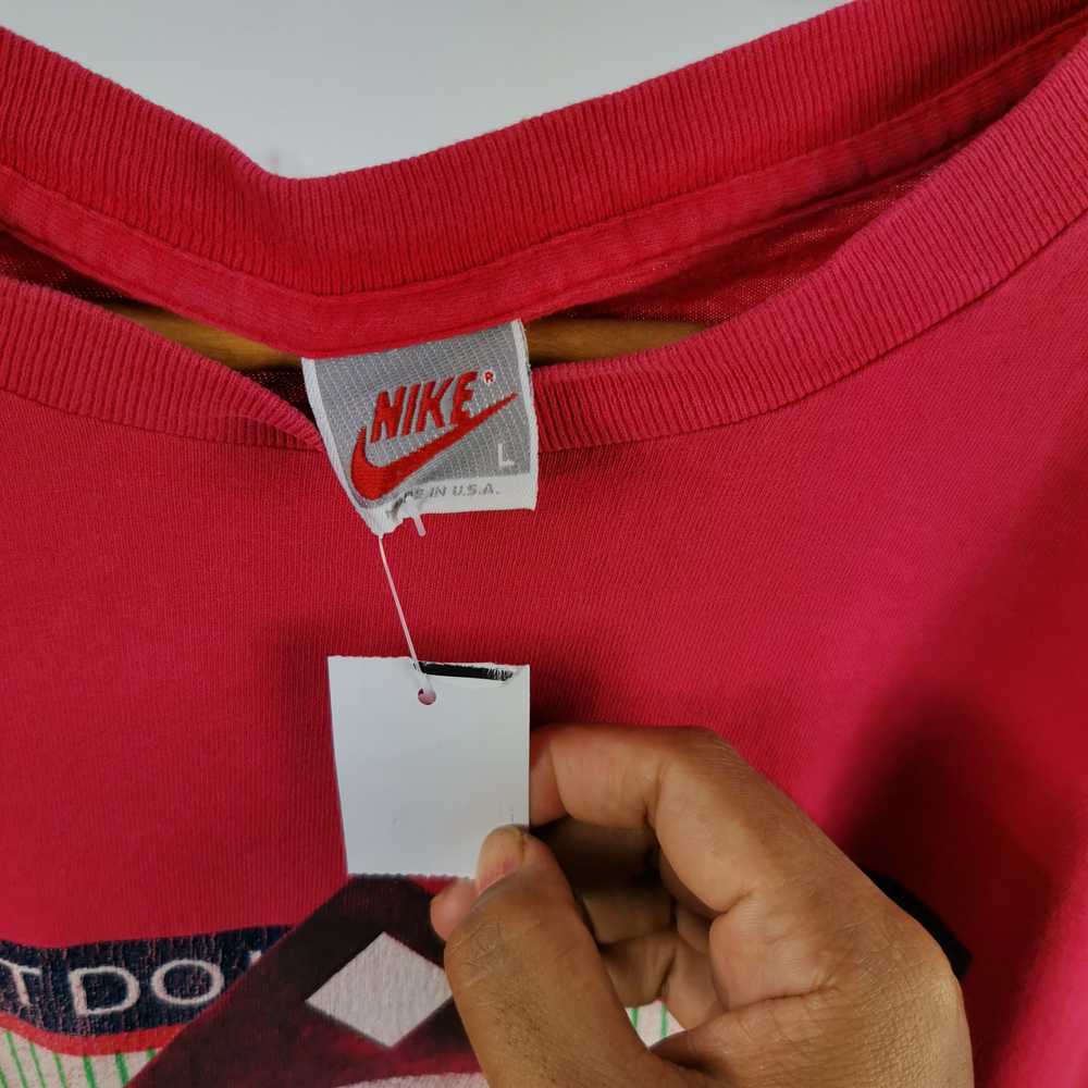 Vintage - Vintage Nike T-Shirt Cardinal MLB Tee N… - image 7