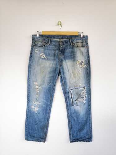 Vintage - Vintage Levis Jeans Levis 514 Distressed