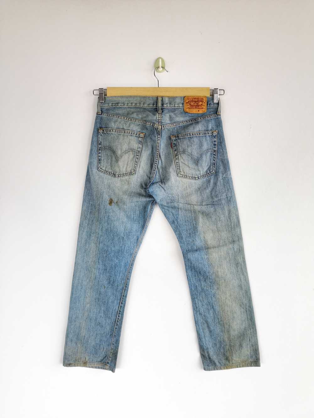 Vintage - Vintage Levis Jeans Blue Washed Rusty L… - image 2