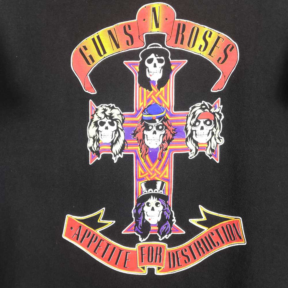 Vintage - Gun N Roses T-Shirt Rock Band Concert T… - image 3
