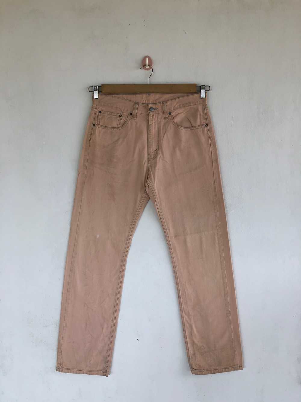 Vintage - Vintage Levis Jeans Beige Orange Levis … - image 1