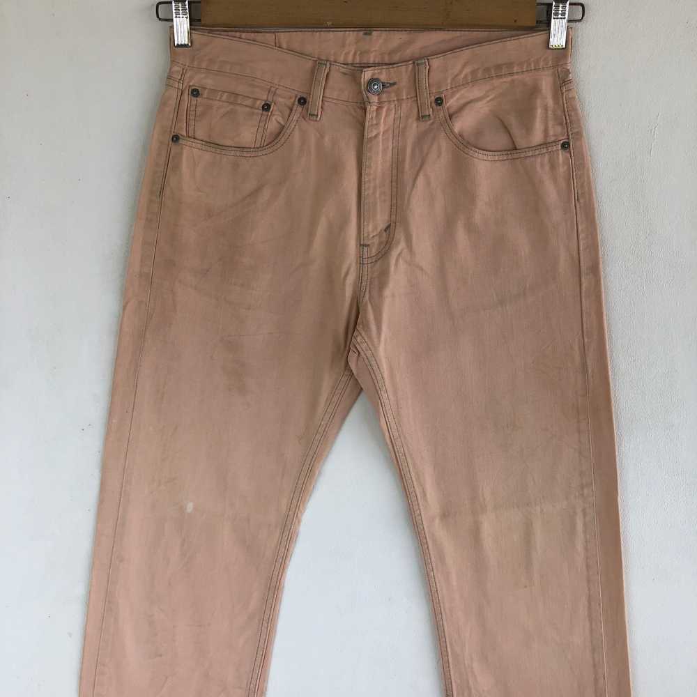 Vintage - Vintage Levis Jeans Beige Orange Levis … - image 3