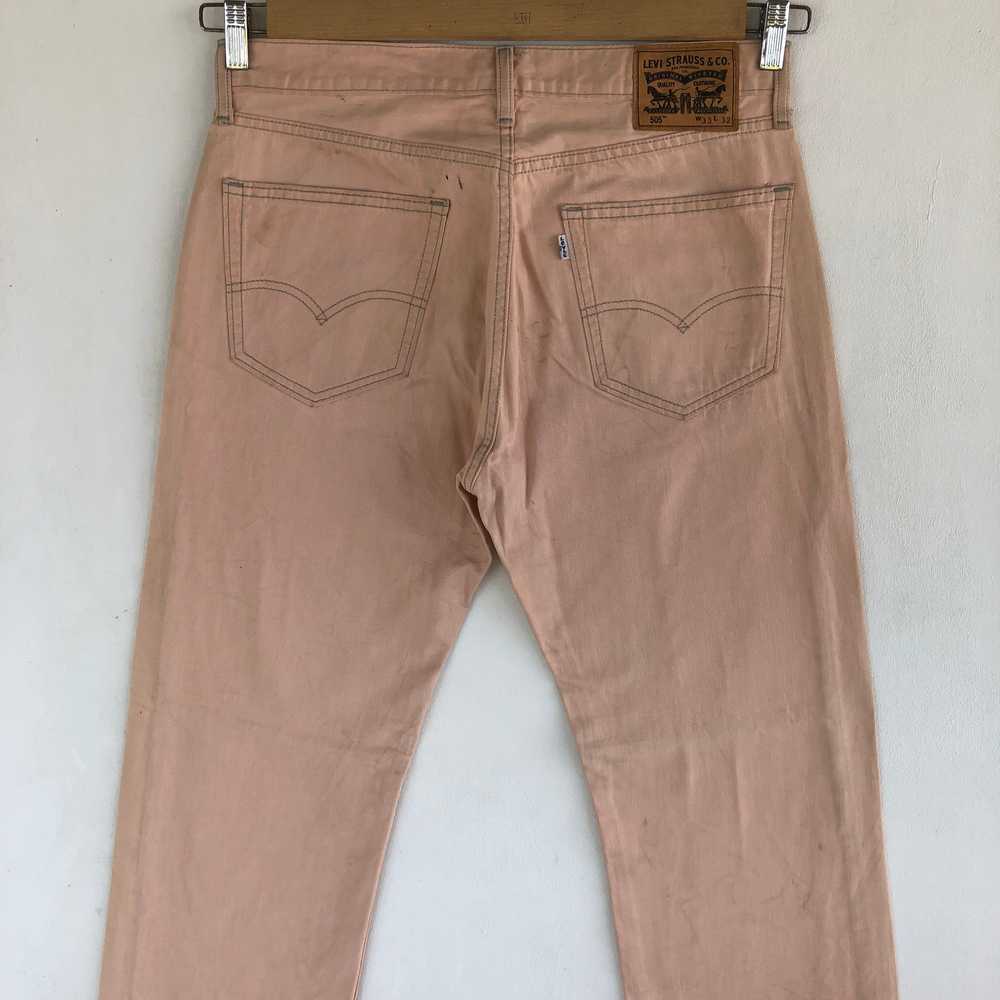 Vintage - Vintage Levis Jeans Beige Orange Levis … - image 4