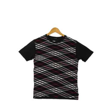 トップス Burberry blacklabel top Burberry Boy's Cedar EKD Label Short-Sleeve Cotton T-Shirt