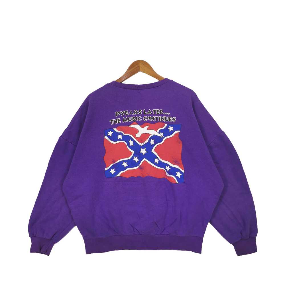 Vintage - Vintage Lynyrd Skynyrd Sweatshirt Rock … - image 2