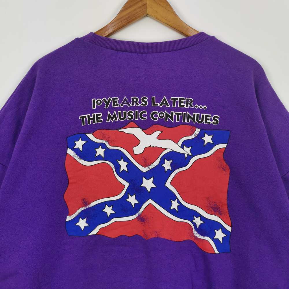 Vintage - Vintage Lynyrd Skynyrd Sweatshirt Rock … - image 4