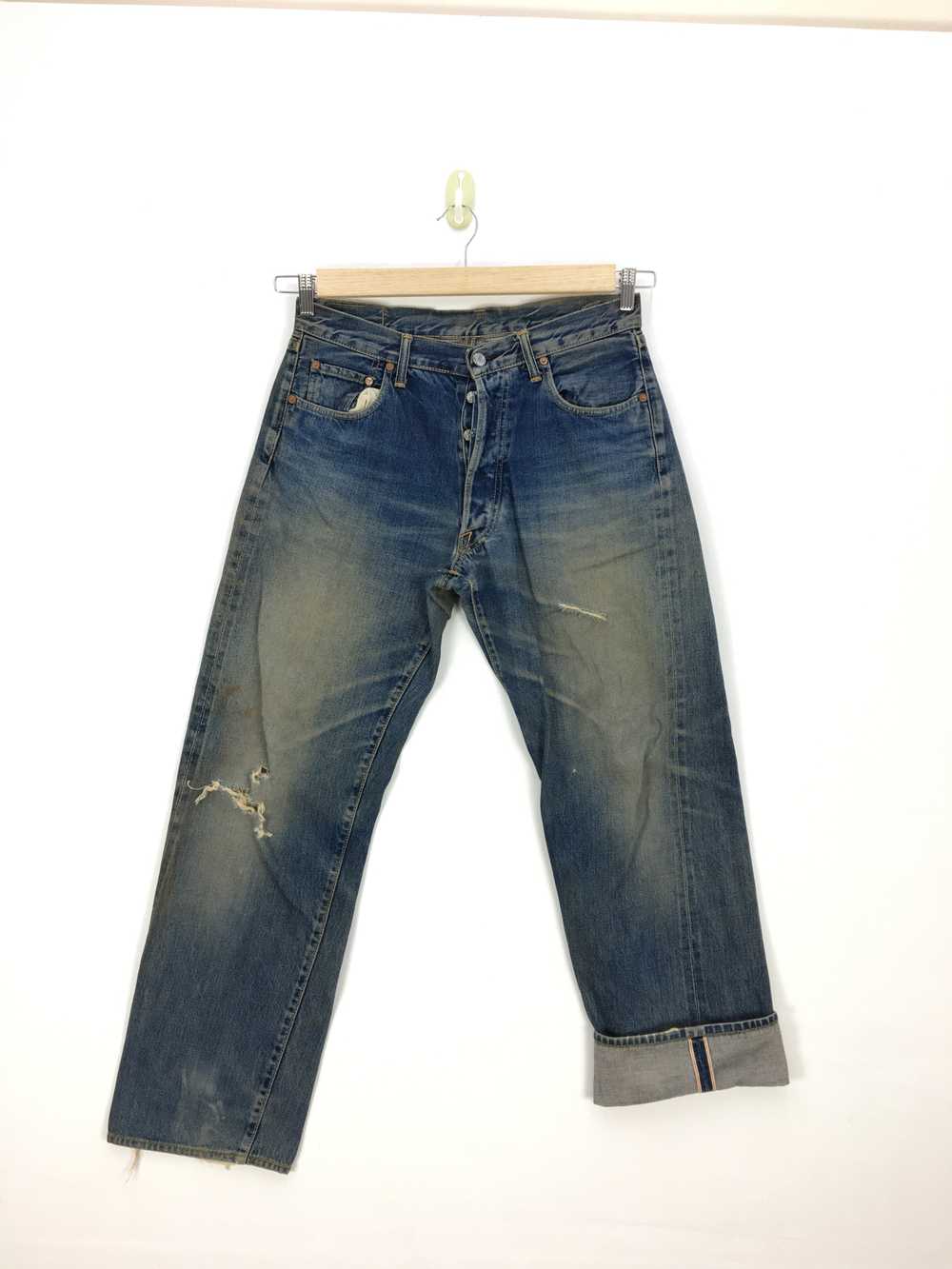 Vintage - Rusty Selvedge Denime Jeans Japanese Re… - image 3