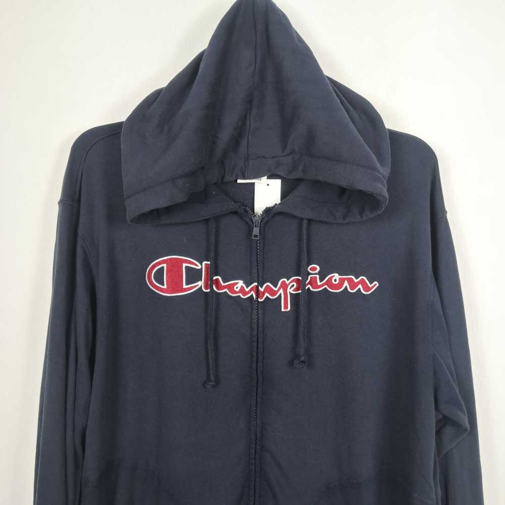 Vintage - Vintage Champion Sweater Hoodie Champio… - image 2