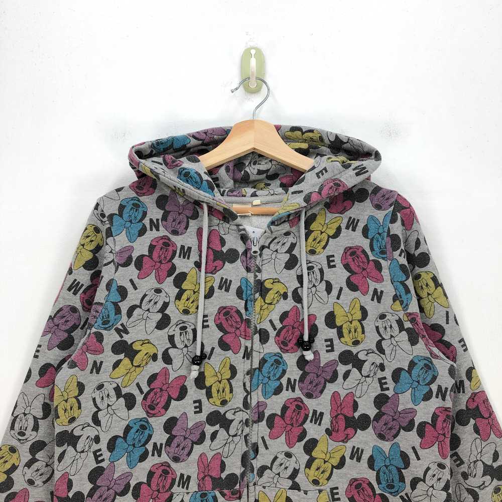 Vintage - Minnie Mouse Hoodie Sweater Disney Cart… - image 3