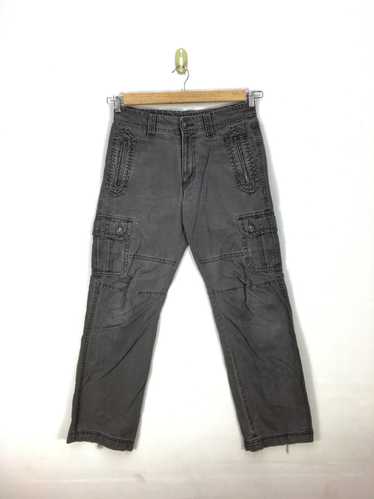 Vintage - Japanese Cargo Pants Multi Pocket Bondag