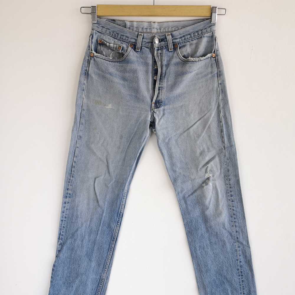 Vintage - Vintage Levis Jeans Distressed Levis 50… - image 4