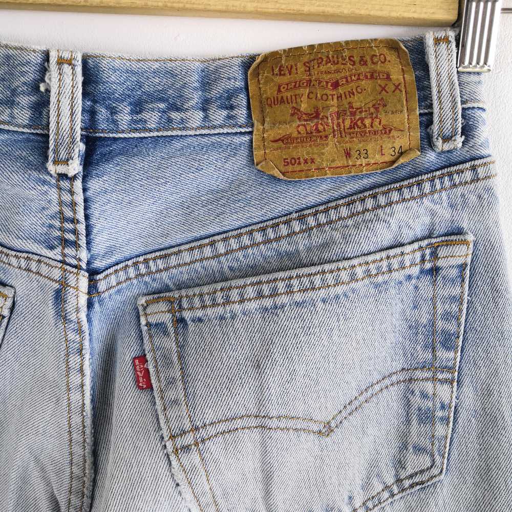 Vintage - Vintage Levis Jeans Distressed Levis 50… - image 7