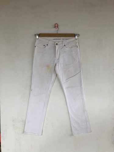 Calvin Klein - Vintage Calvin Klein Jeans White Ca