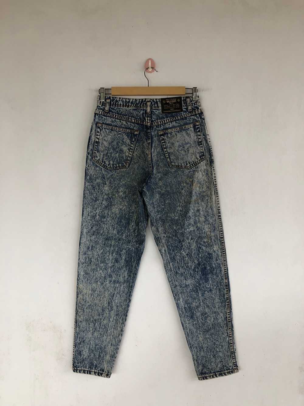 Vintage - Vintage Japanese Jeans Acid Wash Denim … - image 2