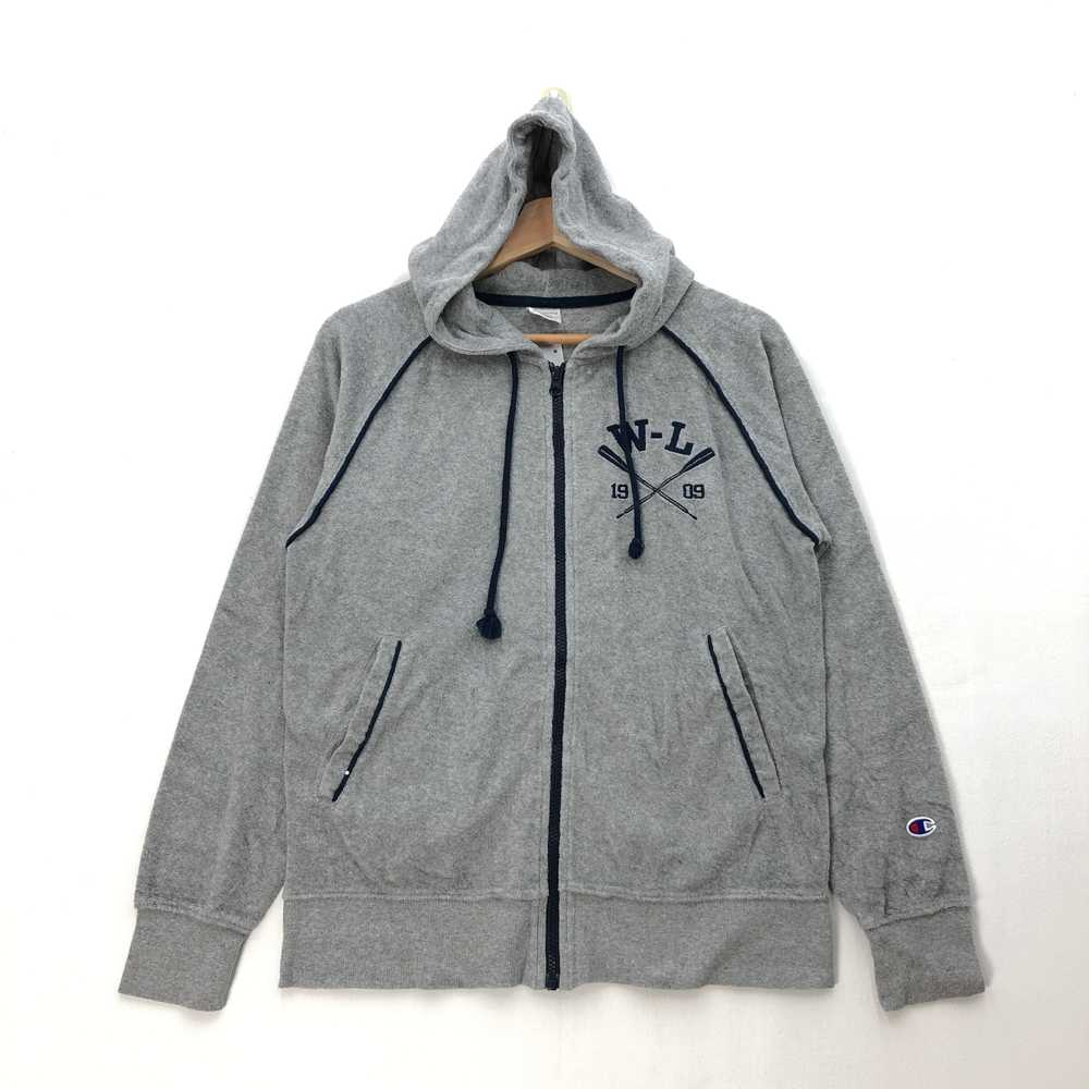 Vintage - Vintage Champion Sweater Hoodie Champio… - image 2