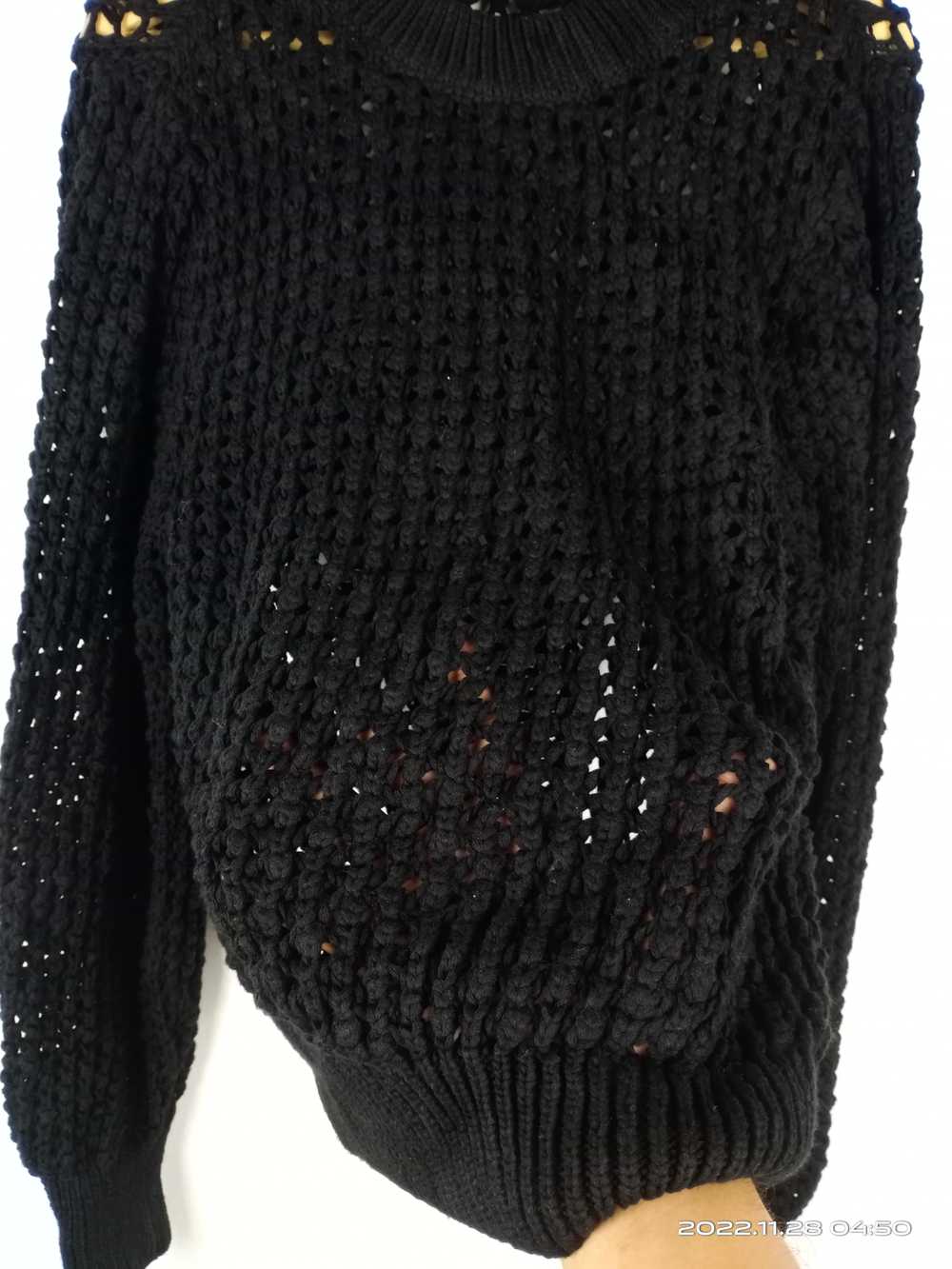 Zara - 💥RARE💥Zara Cable Knit Sweatshirt Nice De… - image 2