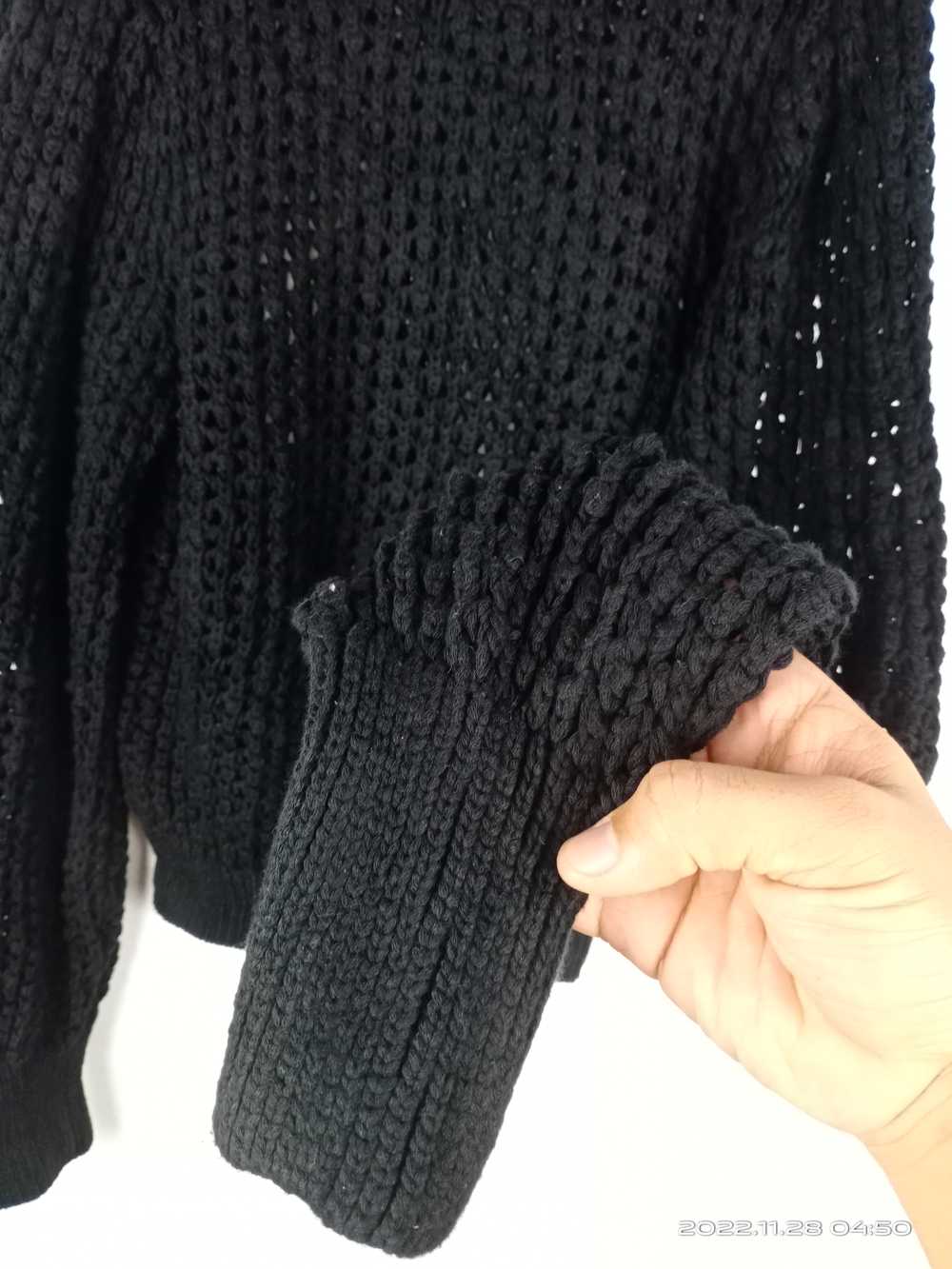 Zara - 💥RARE💥Zara Cable Knit Sweatshirt Nice De… - image 3