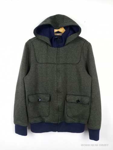 Zara - 💥RARE💥Zara Man Wool Hooded Jacket Nice D… - image 1