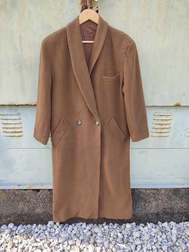 Designer - JM Collection Wool Trench Coat Double B