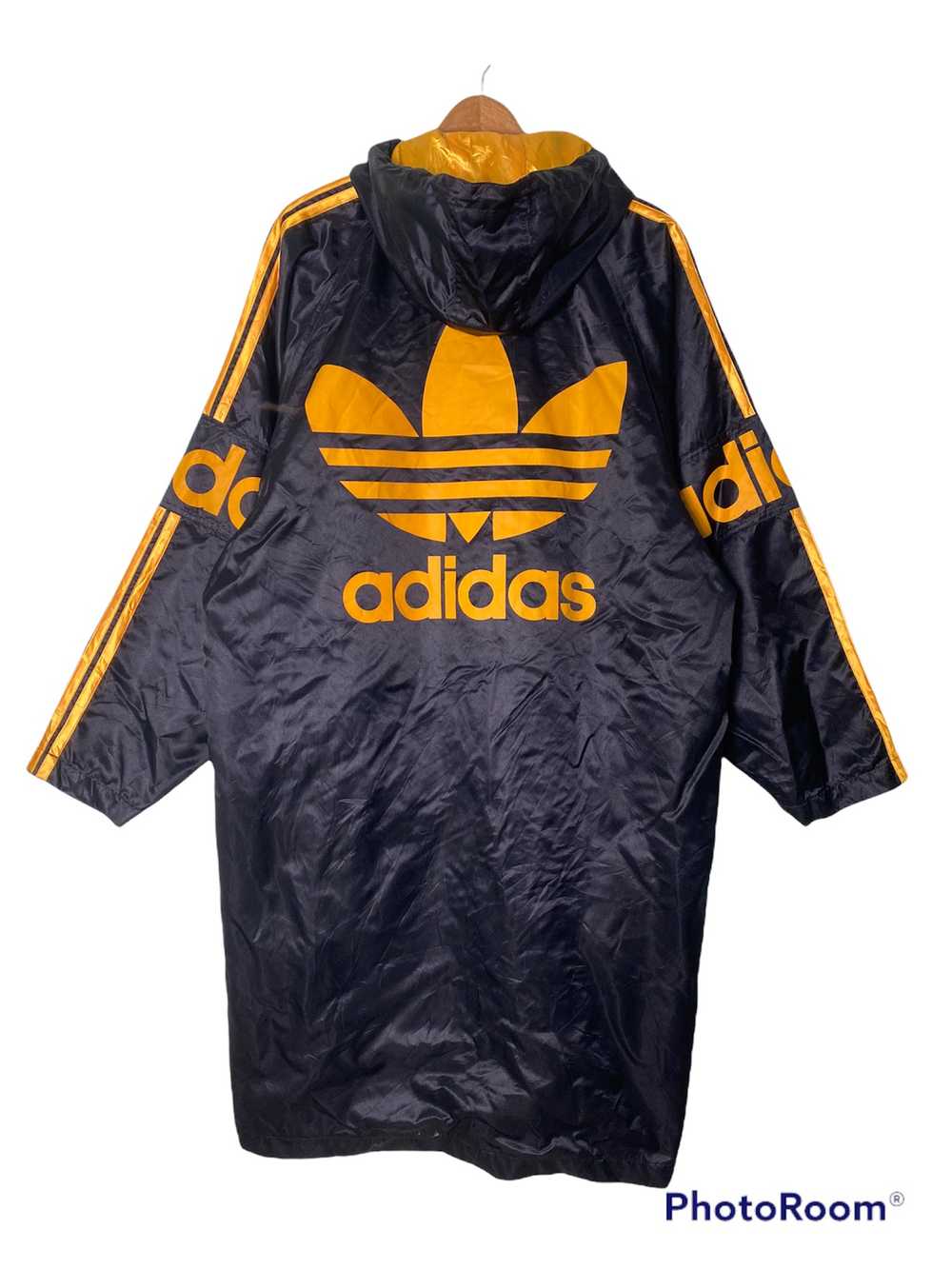 💥Last Drop💥Vintage 90s Adidas Coach Long Jacket - image 1