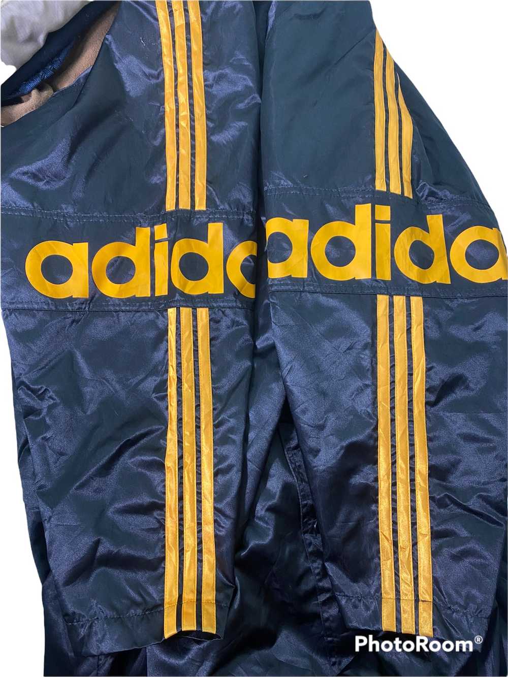 💥Last Drop💥Vintage 90s Adidas Coach Long Jacket - image 3