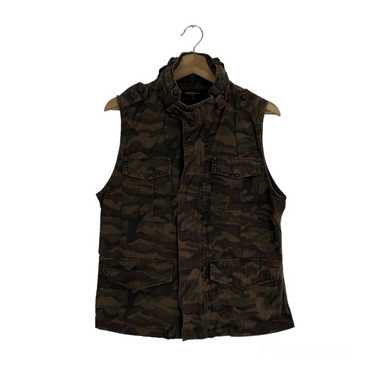 Military - VINTAGE IN THE ATTIC JAPAN VEST CAMO D… - image 1