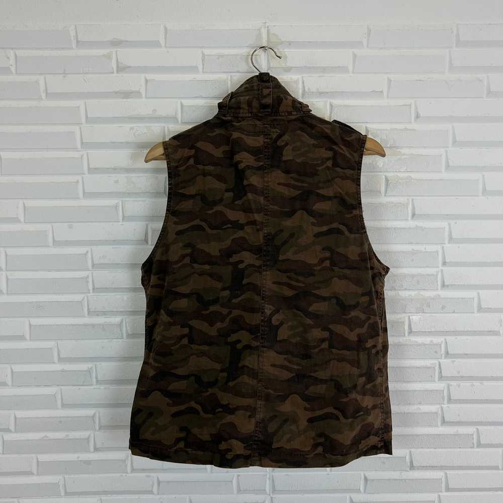 Military - VINTAGE IN THE ATTIC JAPAN VEST CAMO D… - image 6