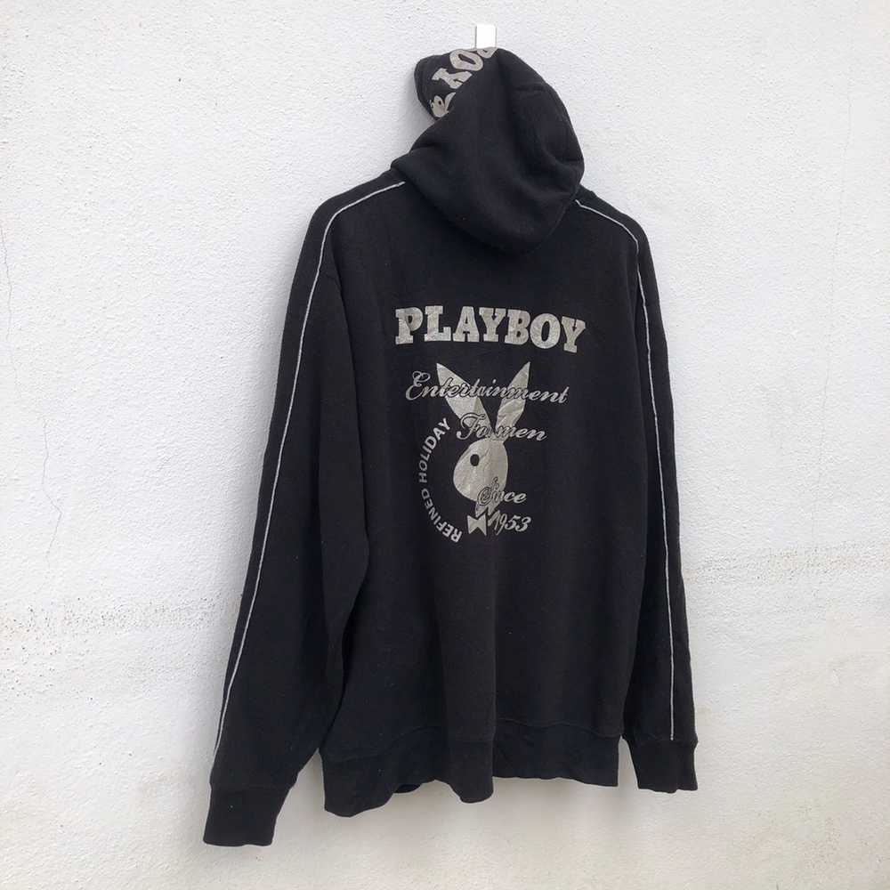 Playboy - PLAYBOY HOODIE ZIPPER BIG LOGO - image 2