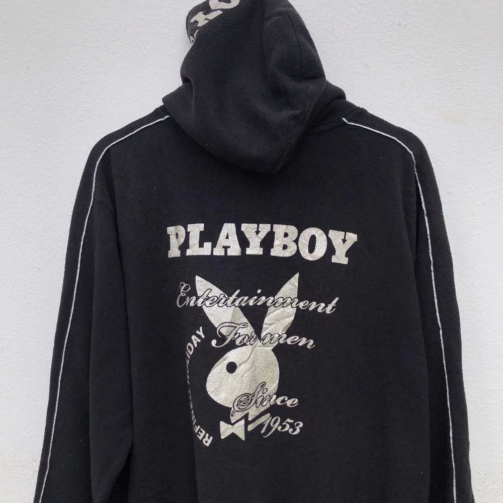 Playboy - PLAYBOY HOODIE ZIPPER BIG LOGO - image 3