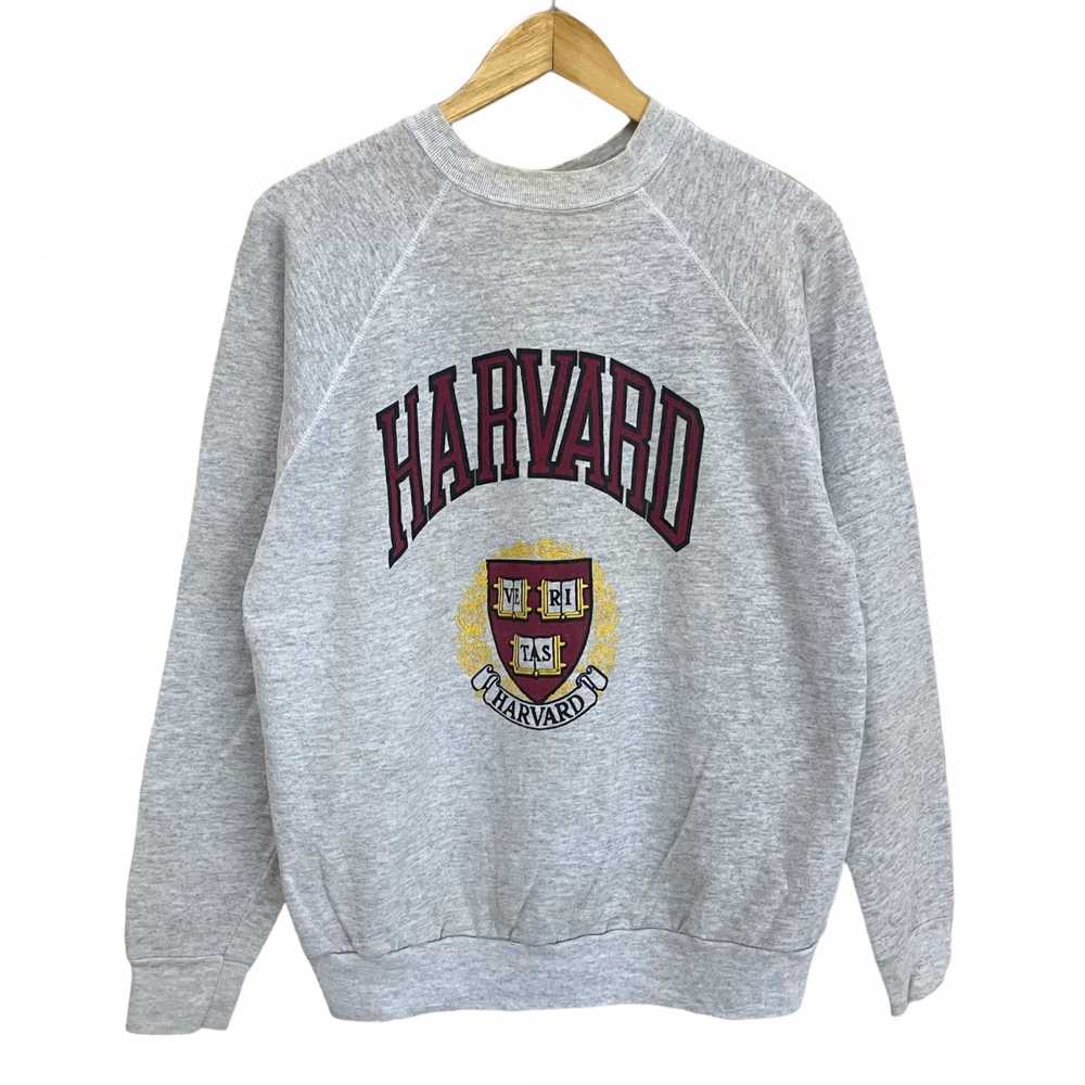 Vintage - 💥 VINTAGE HARVARD UNIVERSITY SWEATSHIRT LA… - Gem