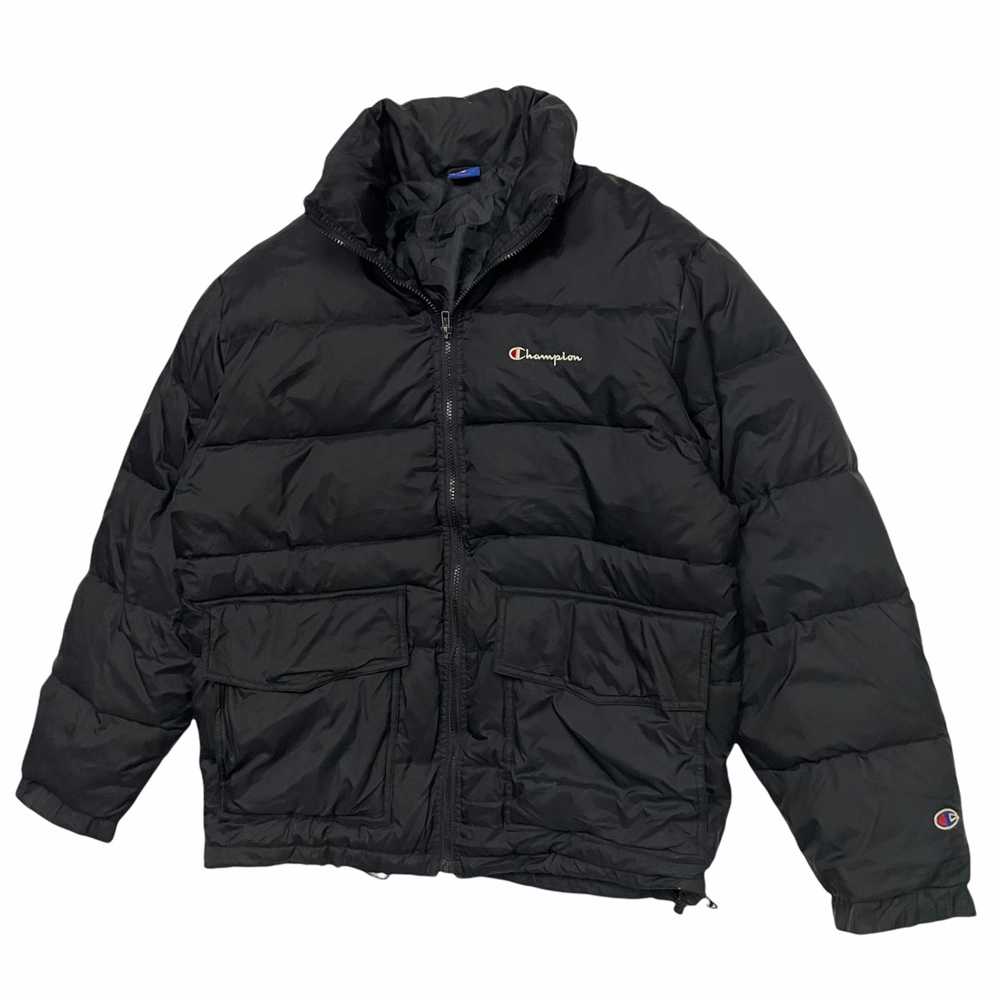 Vintage - Vintage Champion Down Puffer Jacket Spe… - image 2