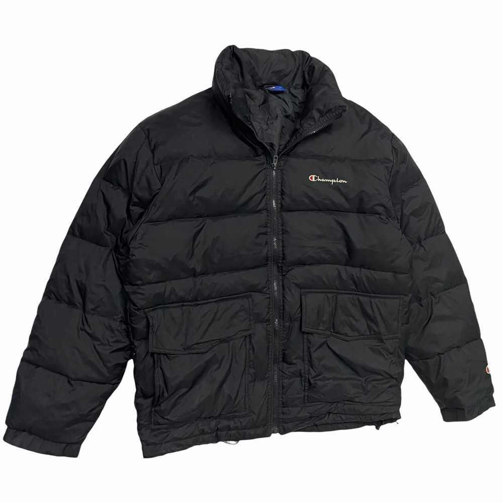 Vintage - Vintage Champion Down Puffer Jacket Spe… - image 4