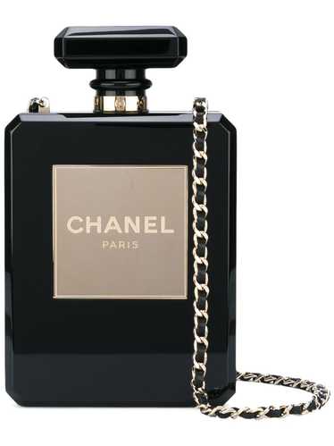 CHANEL Pre-Owned perfume bottle bag - Black