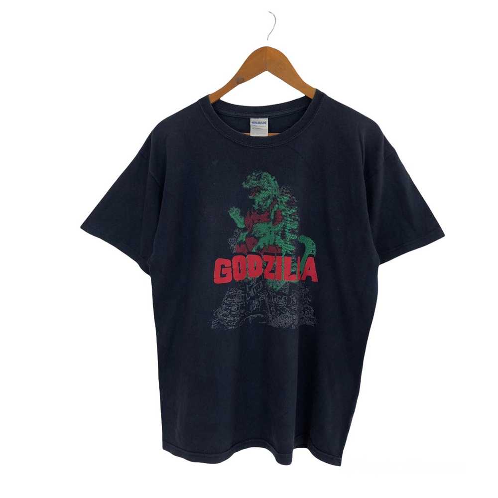 Vintage - VINTAGE GODZILLA MOVIE BIG LOGO T-SHIRT - image 1