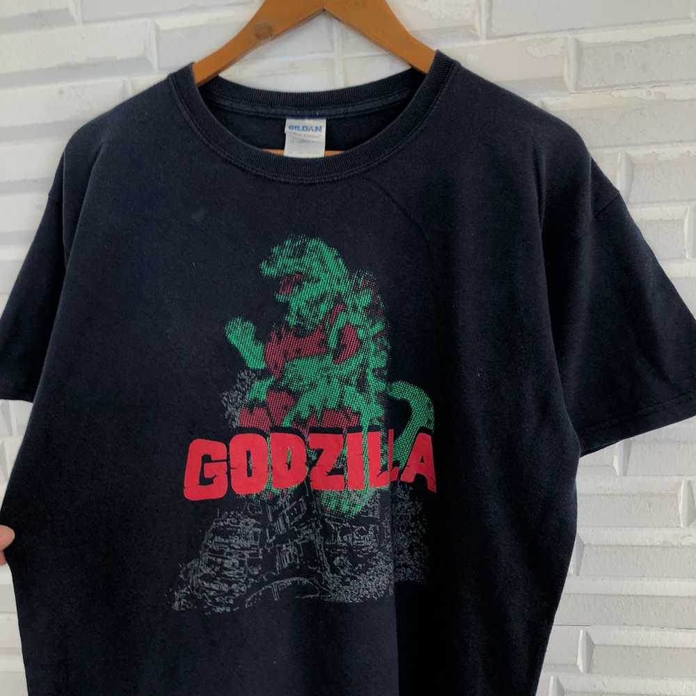 Vintage - VINTAGE GODZILLA MOVIE BIG LOGO T-SHIRT - image 5